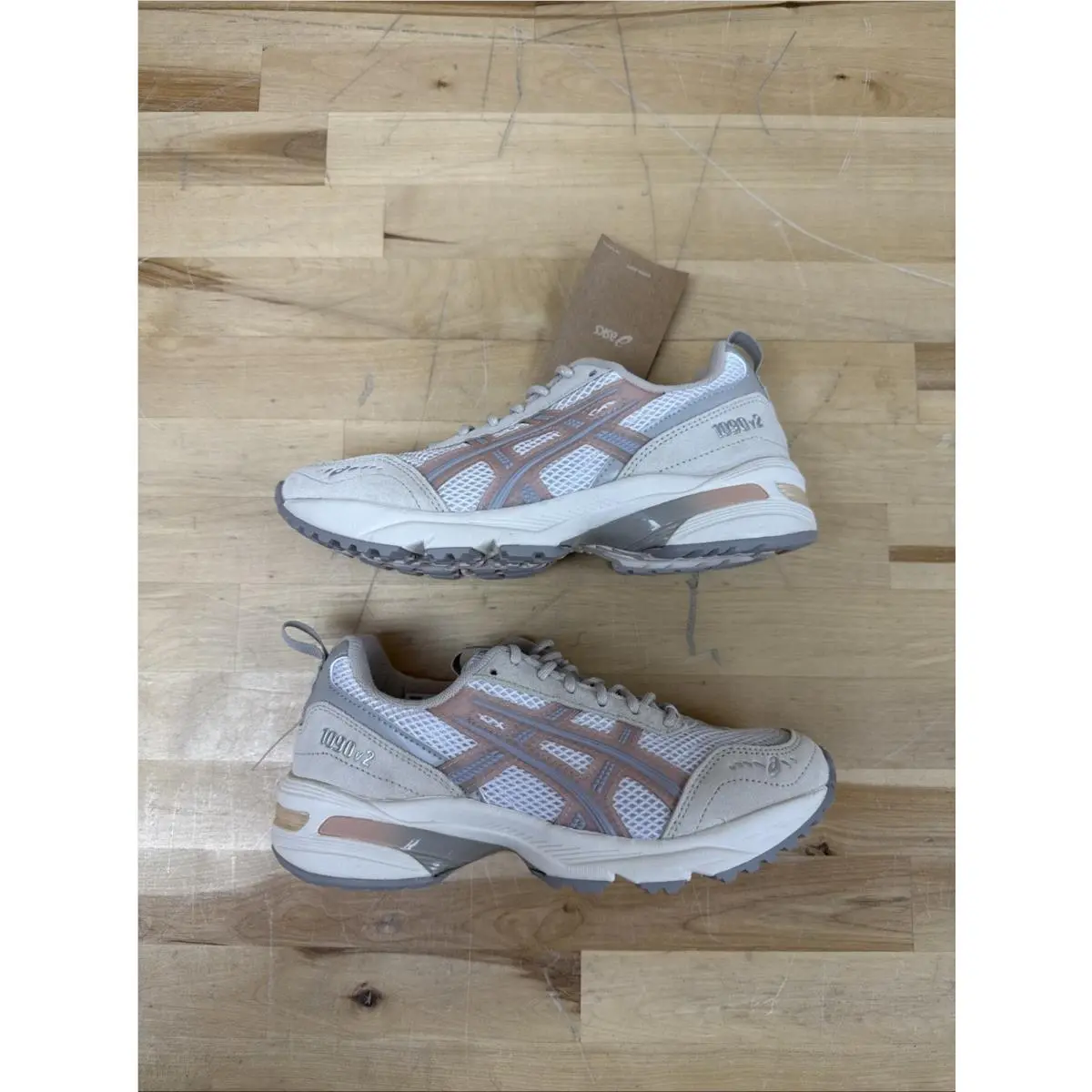 Asics shoes - ASICS GEL-1090 - White / Maple Sugar 1