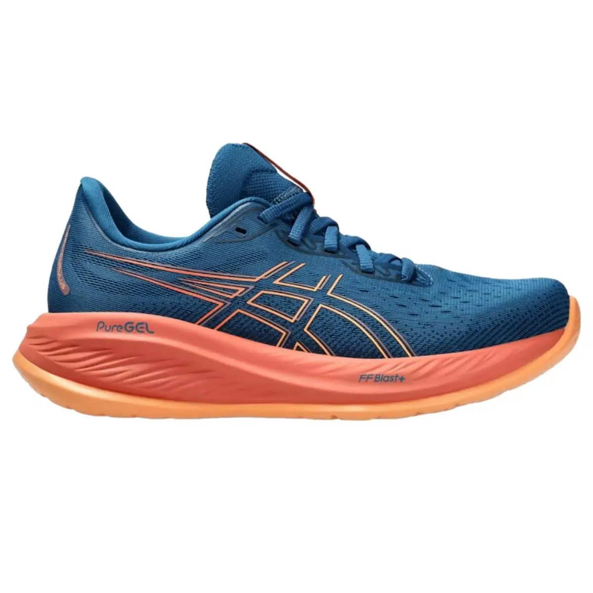 Asics Gel-cumulus 26 Rich Navy / Faded Orange 1012B599-403 Women`s Size 9 Medium