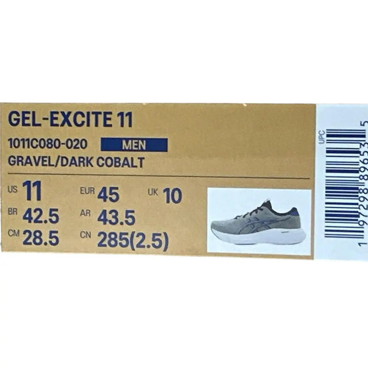 Asics shoes - ASICS Gel Excite 11 - Gel Excite - 1011C079-020 - Gray 6