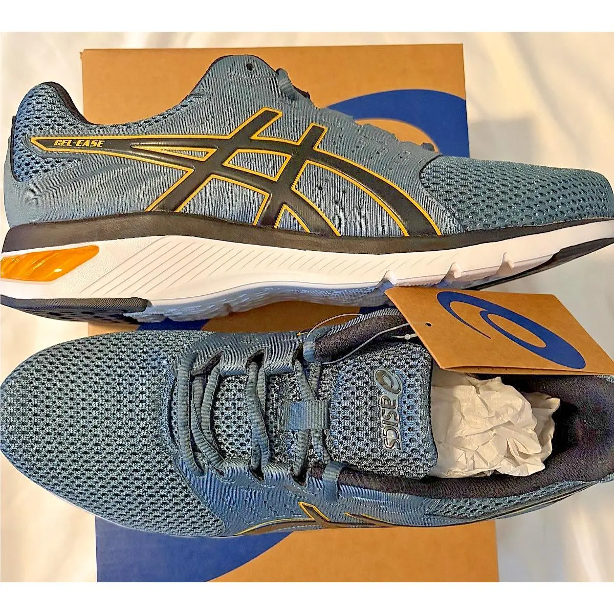 Asics shoes - ASICS Gel-Ease - 1011B787-020 - Ironclad Blue/Black (UPC: 4550456942059) 0