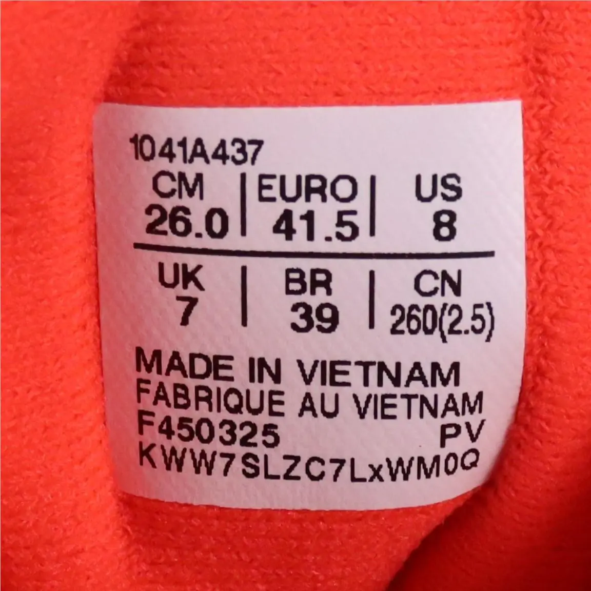Asics shoes - 1041A437600 - 1041A437-600 - Red (UPC: 197298789158) 3