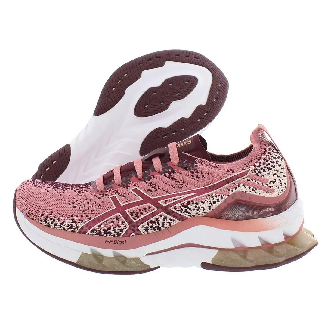 Asics Gel-kinsei Blast Womens Shoes Size 9.5 Color: Pink/burgundy