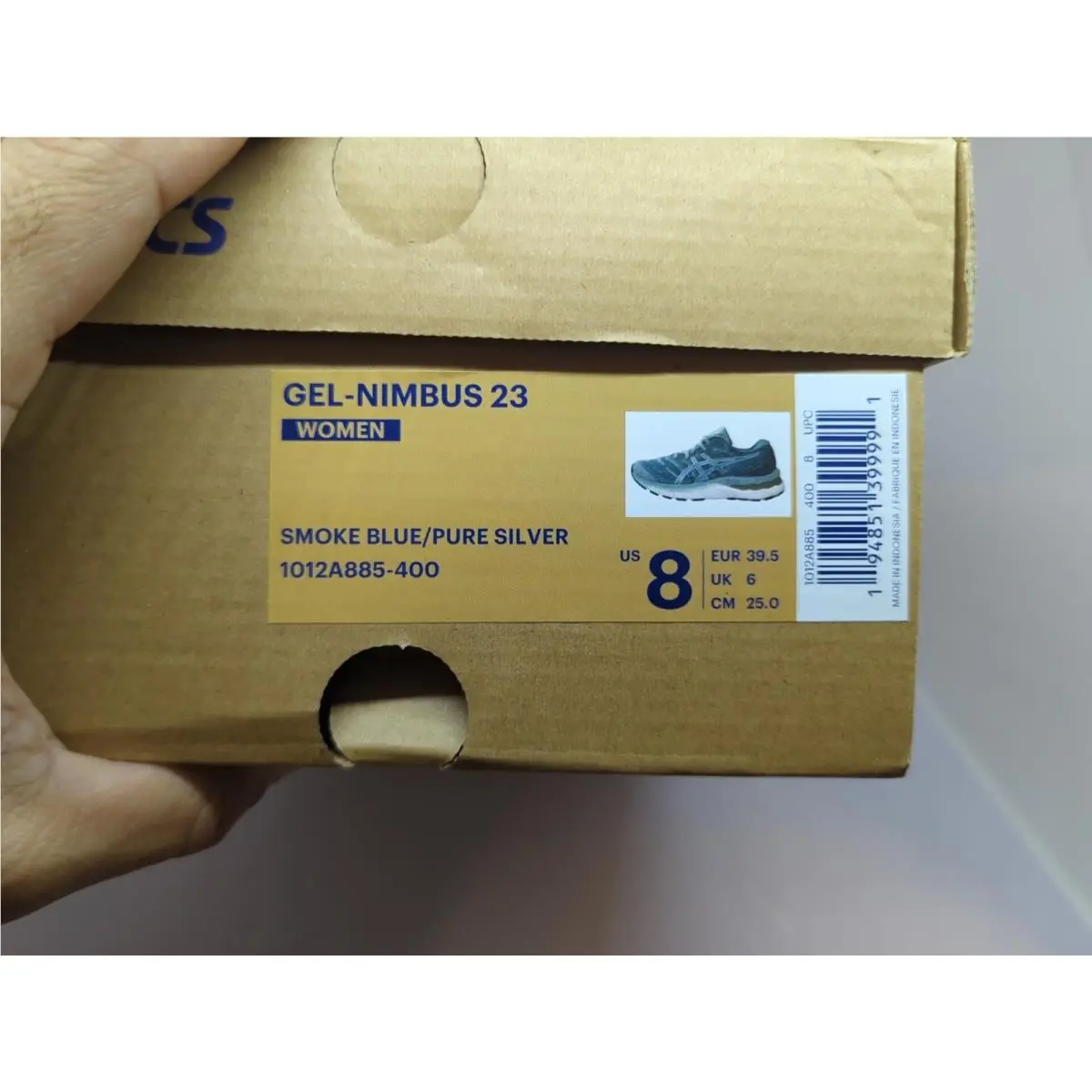 Asics shoes - ASICS Wmns Gel Nimbus 23 - 1012a885-400 - Blue (UPC: 194851399991) 9