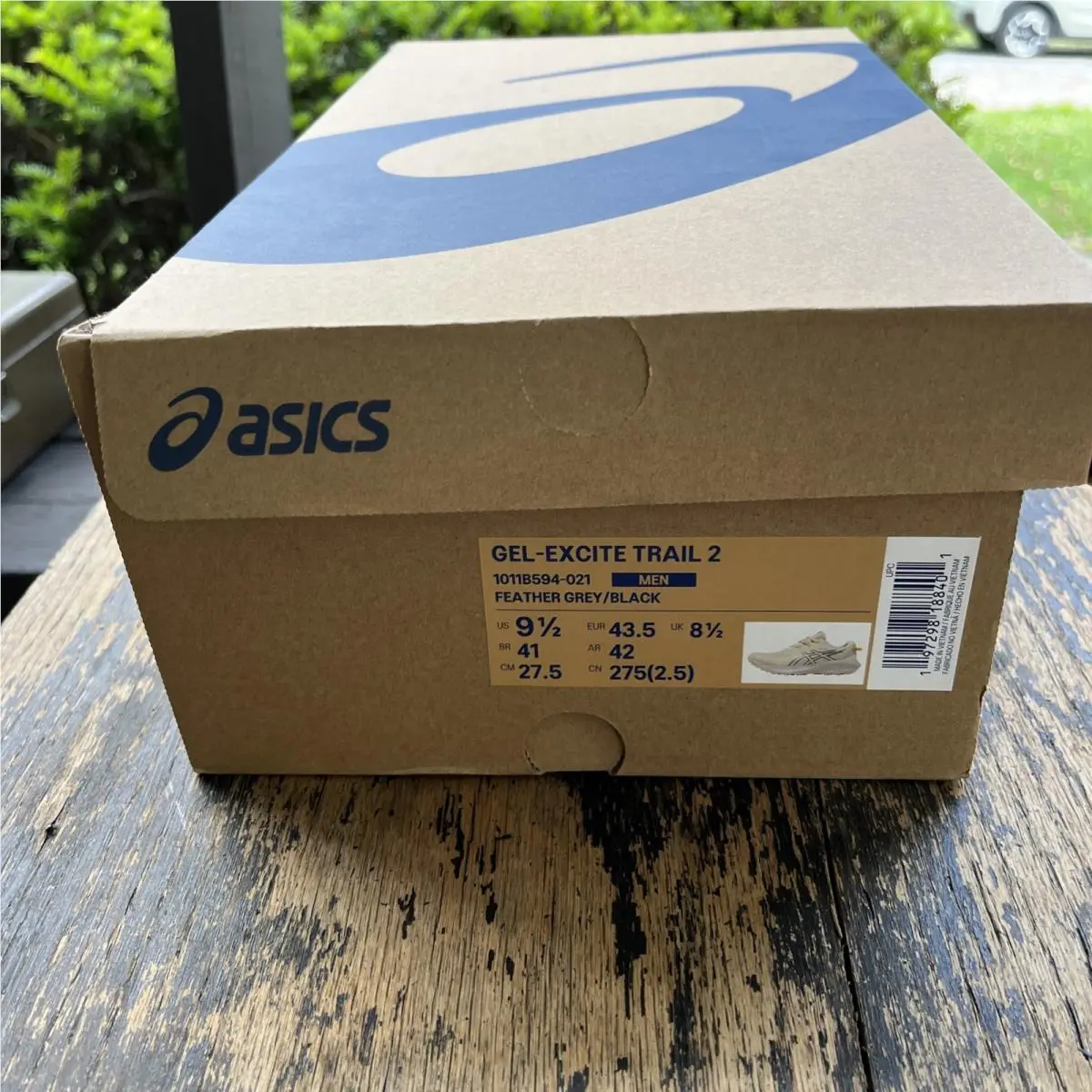 Asics shoes - ASICS GEL-Excite - Feather Gray + Black 1
