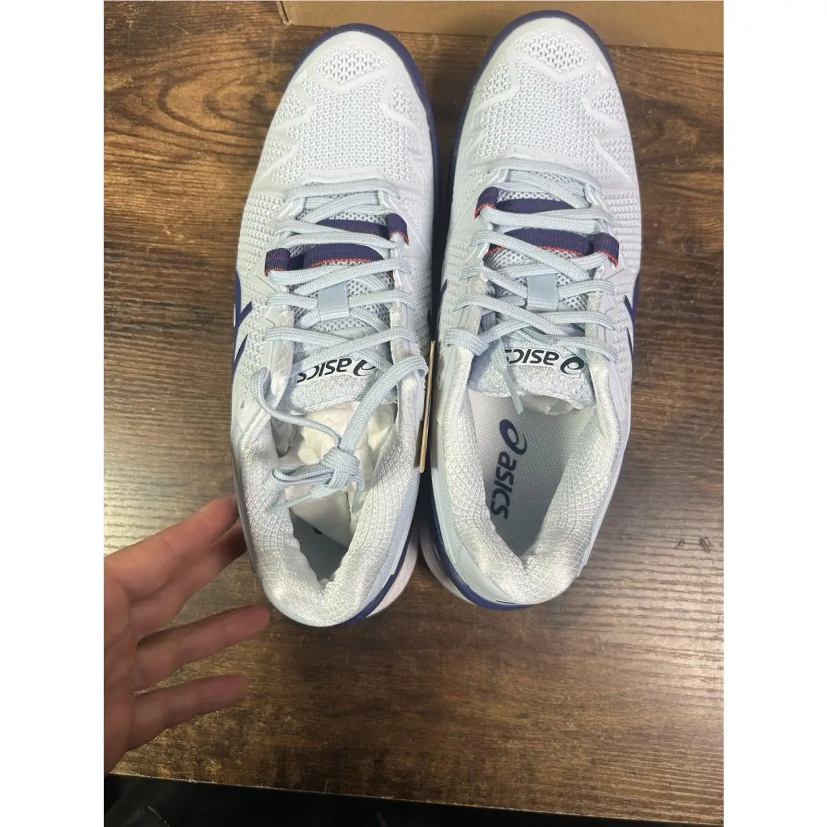 Asics shoes - ASICS Gel Resolution - Gel Resolution - 1042A097-407 - Blue, Manufacturer: Soft Sky/Dive Blue 12