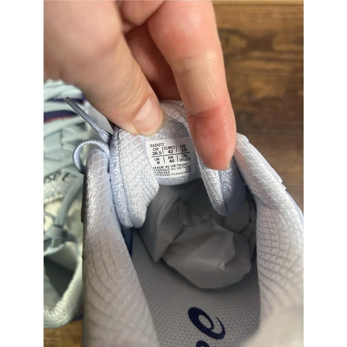 Asics shoes - ASICS Gel Resolution - Gel Resolution - 1042A097-407 - Blue, Manufacturer: Soft Sky/Dive Blue 13