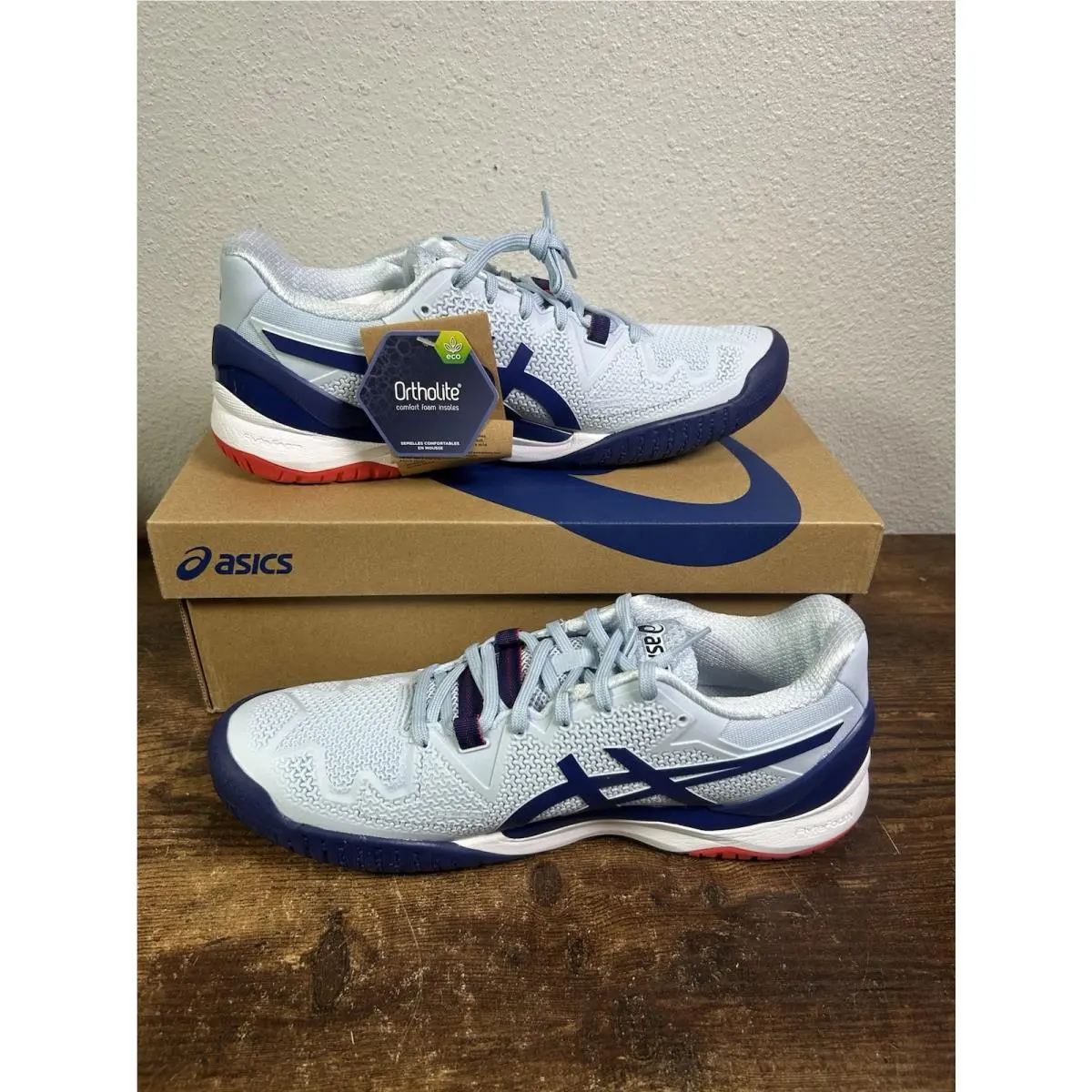 Asics shoes - ASICS Gel Resolution - Gel Resolution - 1042A097-407 - Blue, Manufacturer: Soft Sky/Dive Blue 0