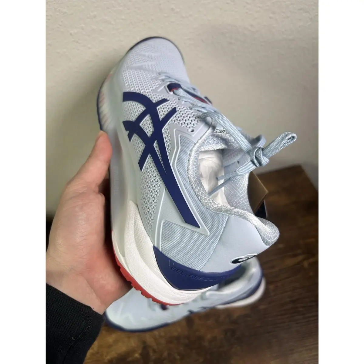Asics shoes - ASICS Gel Resolution - Gel Resolution - 1042A097-407 - Blue, Manufacturer: Soft Sky/Dive Blue 4