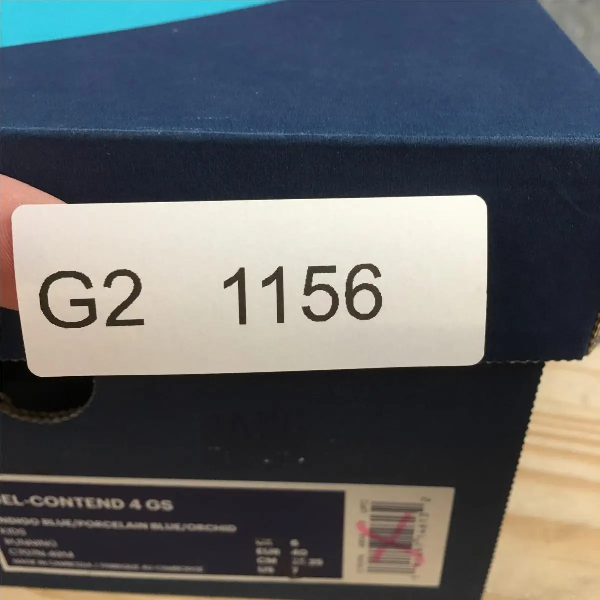 Asics shoes - Asics GEL-Contend 4 GS - Blue 14