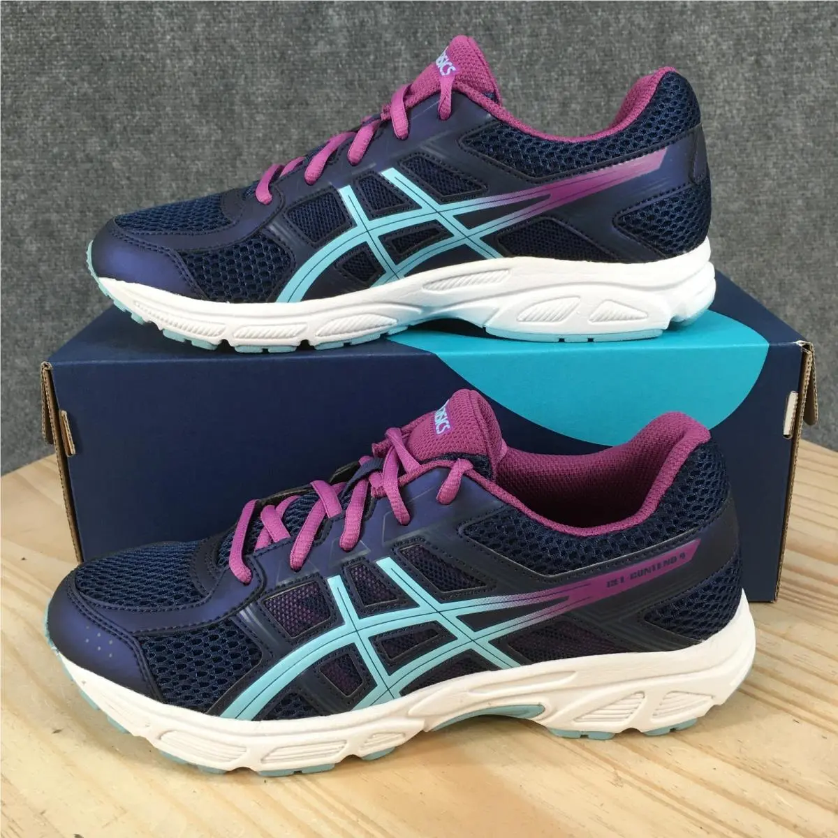 Asics shoes - Asics GEL-Contend 4 GS - Blue 0