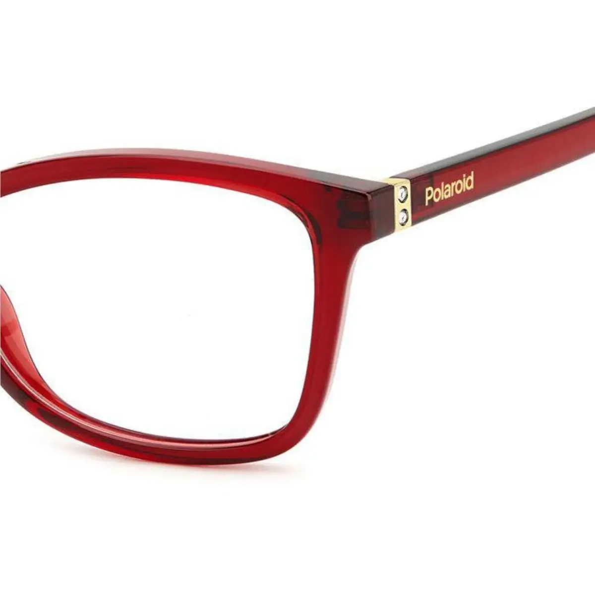 Pld D 505 Burgundy Lhf Size 53 Eyeglasses by Polaroid