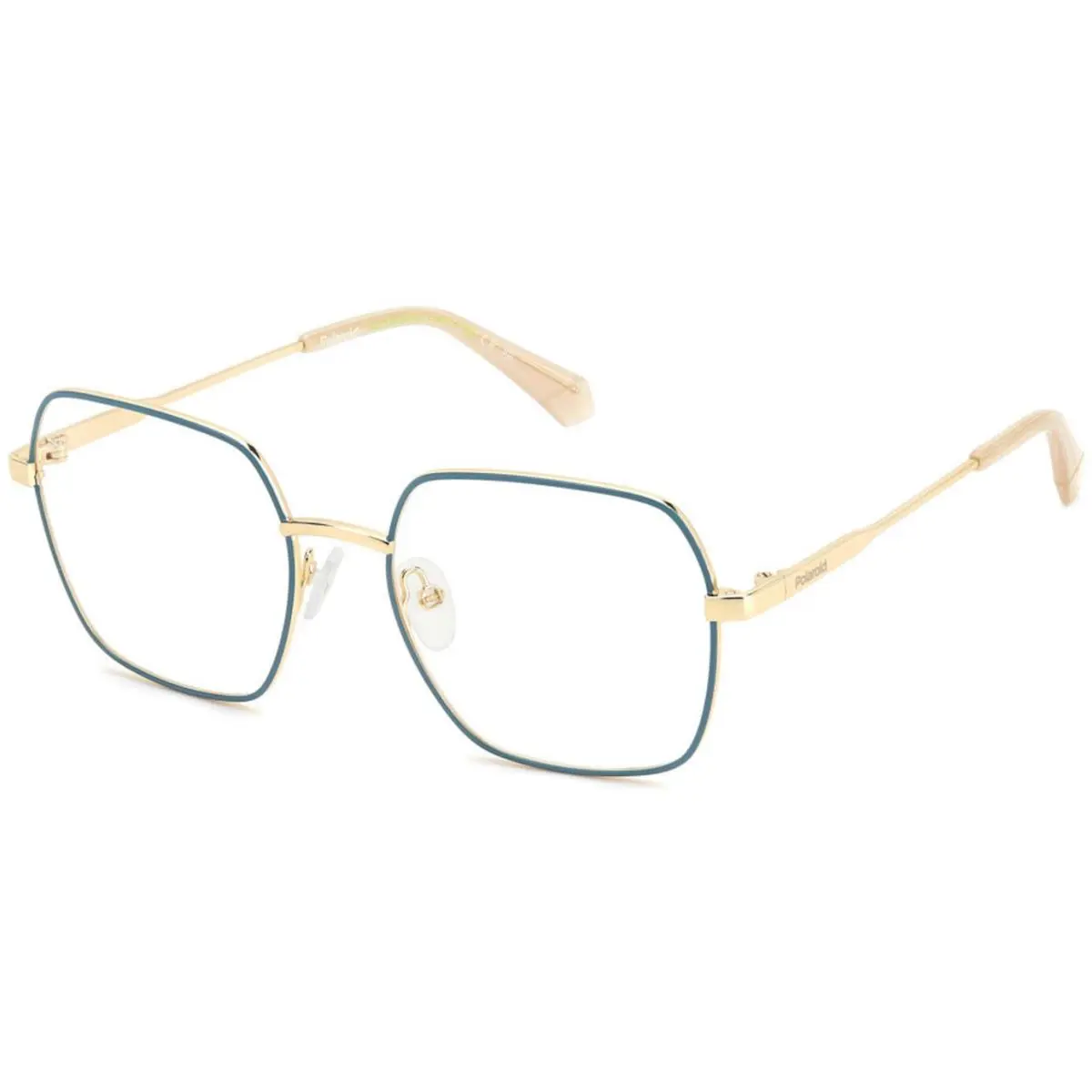 Polaroid Pld D 530 Gold / Blue Oga Size 54 Eyeglasses