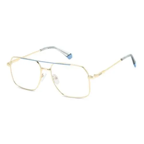 Polaroid Pld D 554 Gold / Blue Lks Size 55 Eyeglasses