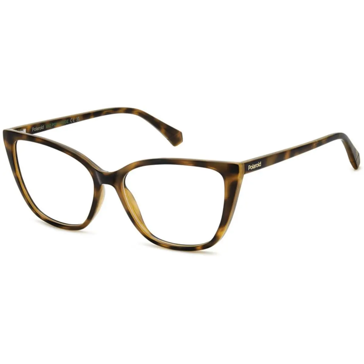 Polaroid Pld D 545 Havana Brown 086 Size 55 Eyeglasses