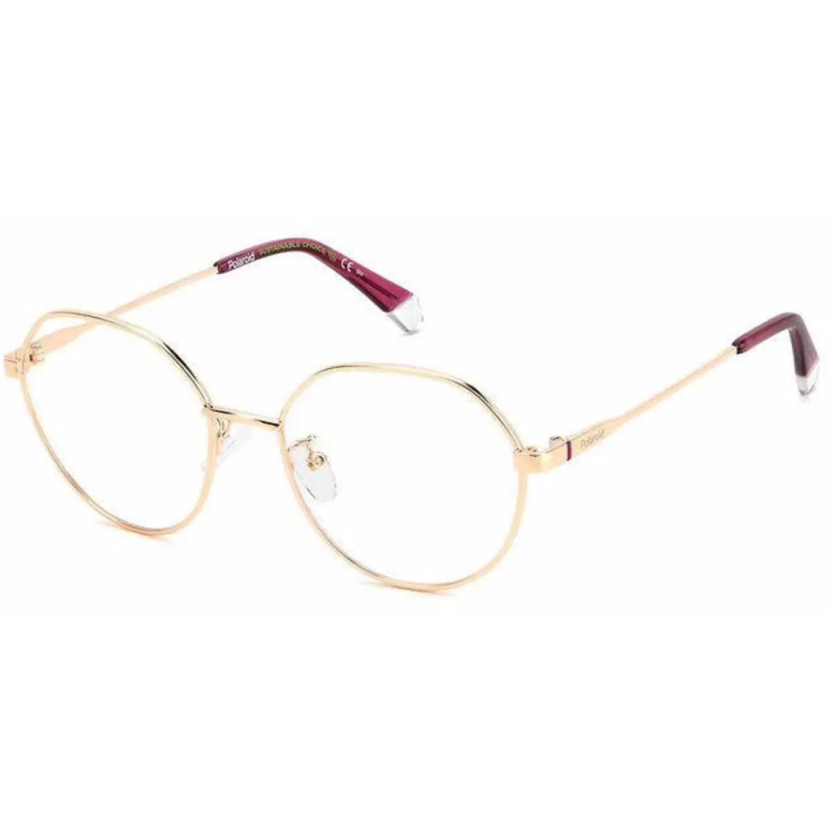 Polaroid Pld D 490 /G Gold Ddb Size 52 Eyeglasses