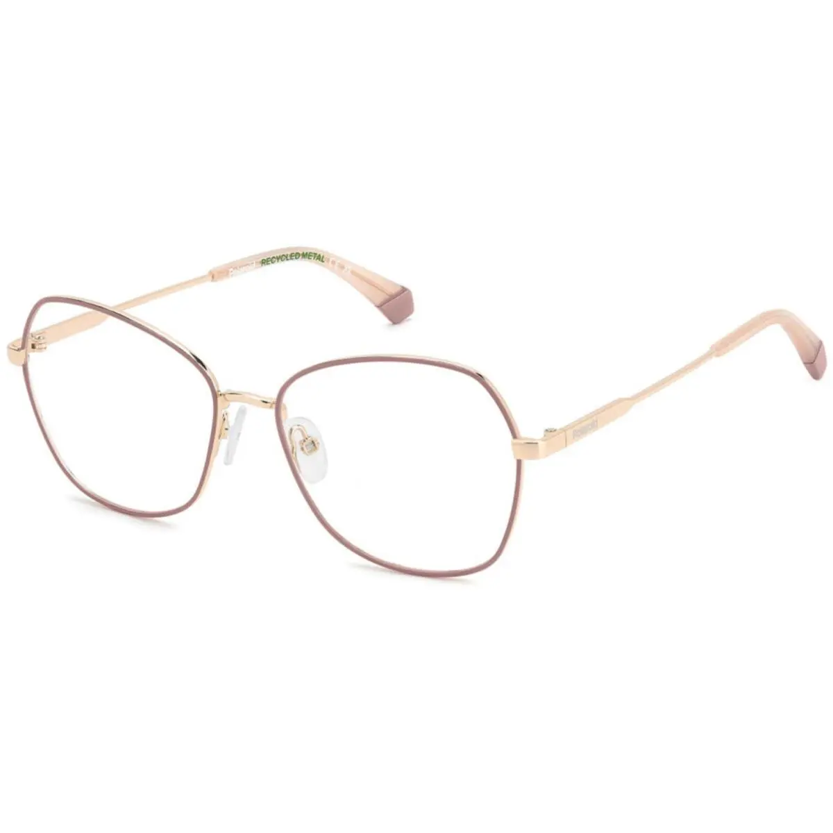 Polaroid Pld D 539 Gold / Pink Eyr Size 56 Eyeglasses