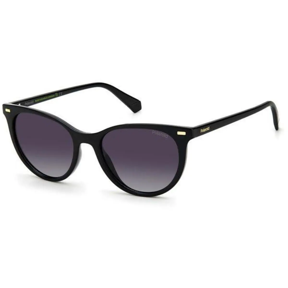 Pld 4107 /S 07wj Wj Grey Shaded Polarized Size 52 Sunglasses by Polaroid
