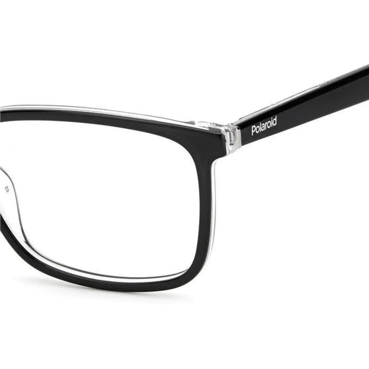 Polaroid Pld D 394 Black Crystal 7C5 Size 55 Eyeglasses