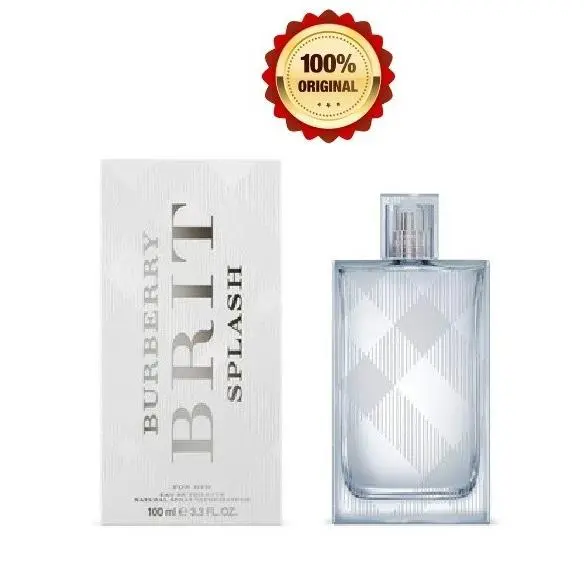 Brit Splash 3.3 by Burberry Edt 100 ml Spray Cologne For Men