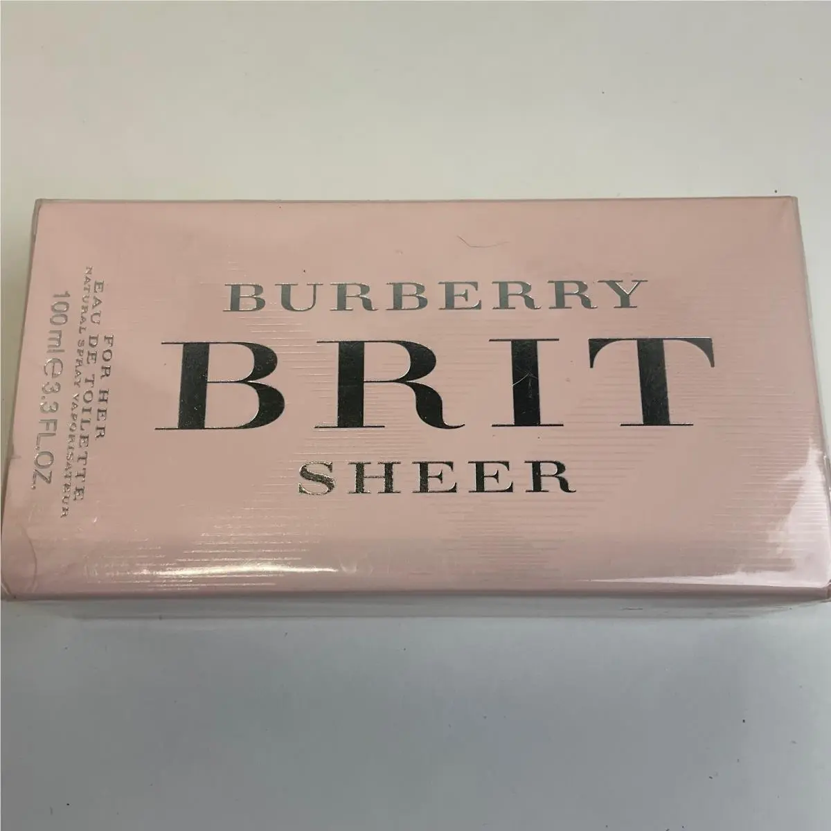 Burberry Brit Sheer For Her Eau De Toilette 100ml 3.3 fl oz Edt Spray