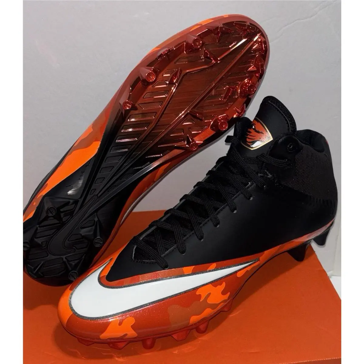 Nike Size 13.5 Vapor Speed 2 3/4 TD Oregon State Beavers PE Football Cleats