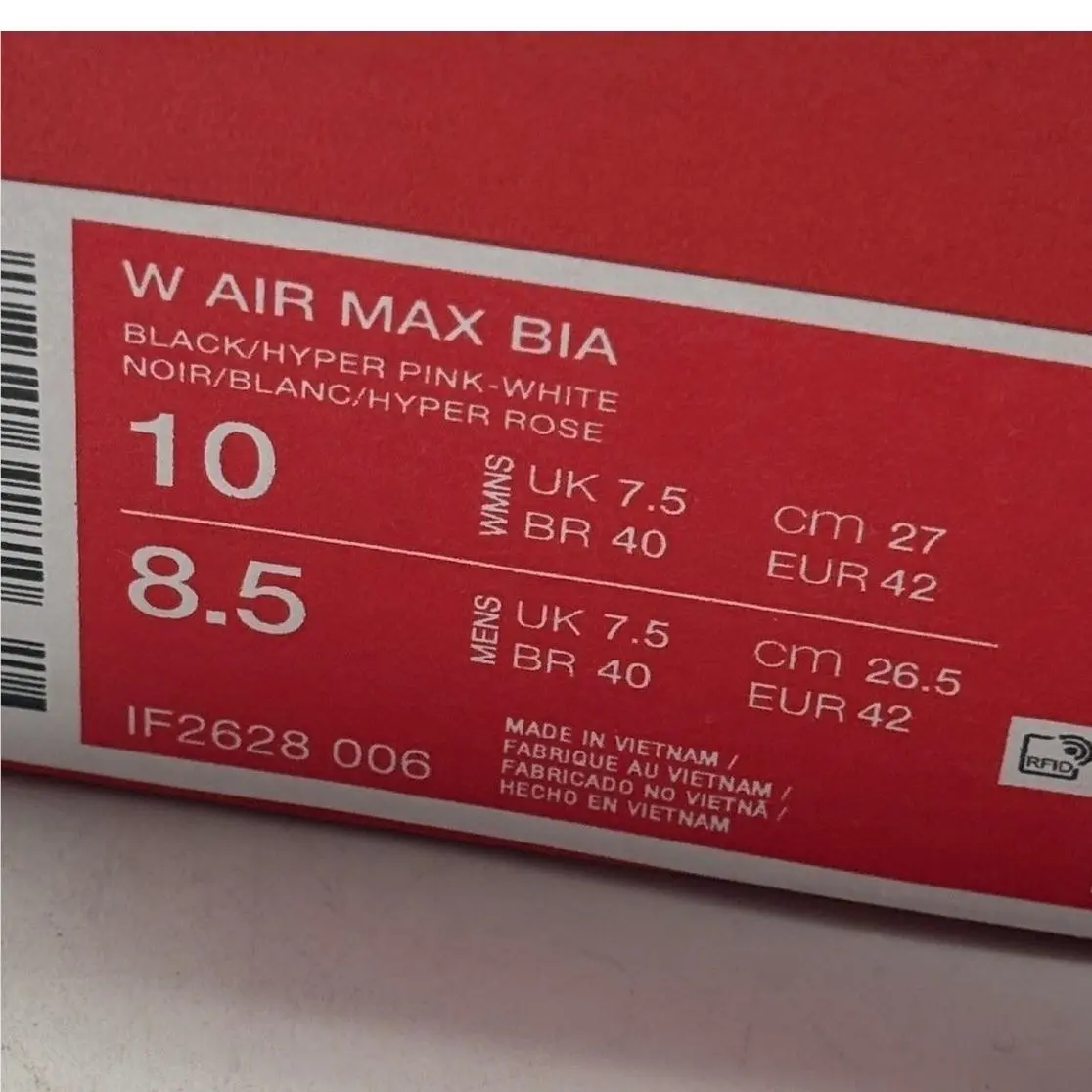 Nike shoes - Nike Air Max Bia - Air Max Bia - Black 5