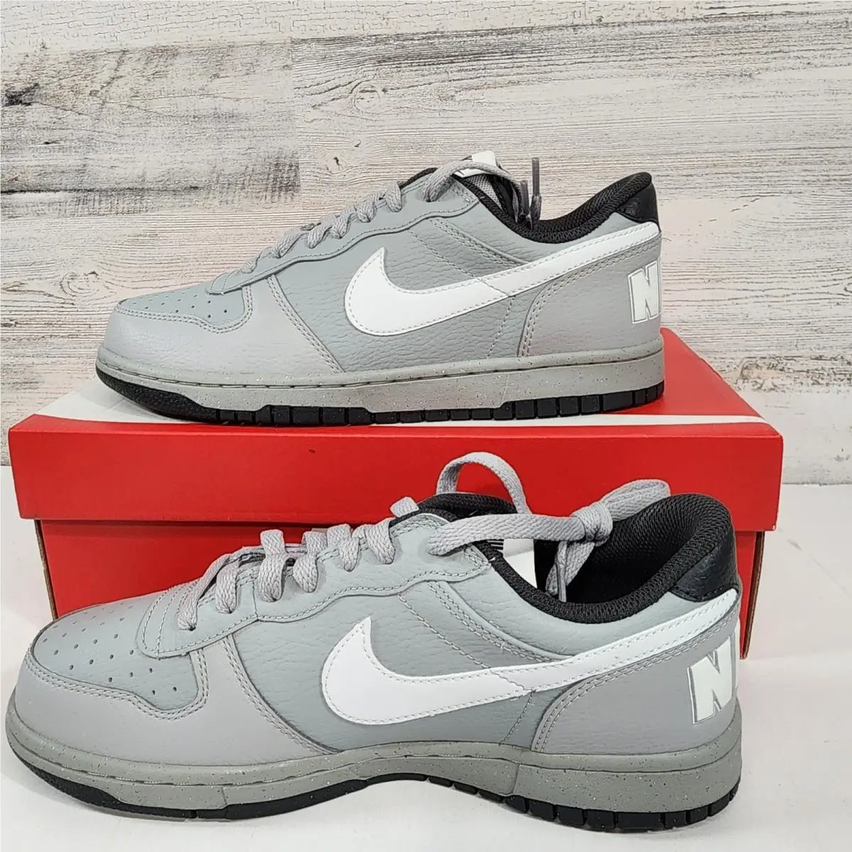 Nike shoes - Big Nike Low - Big Low - Gray 0