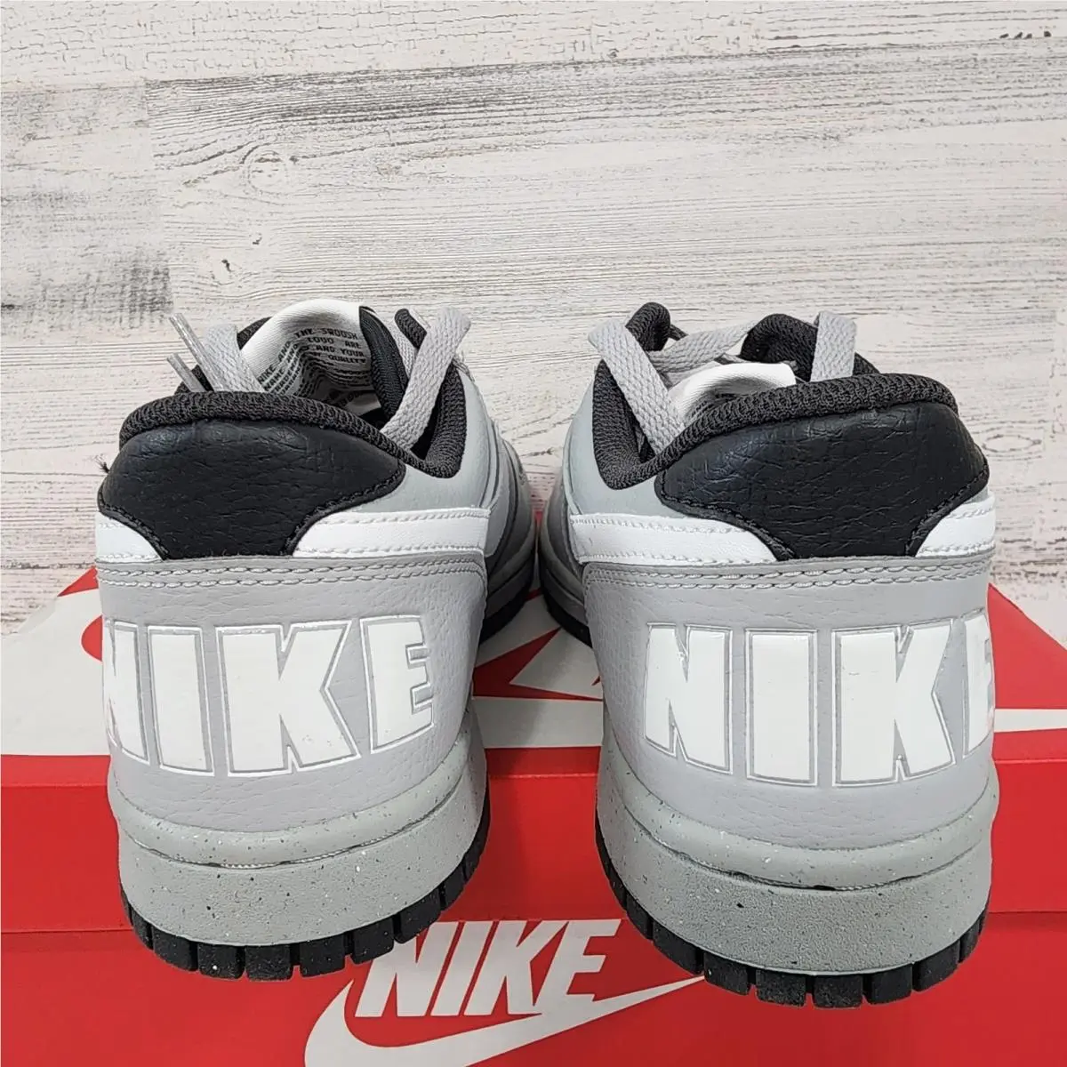 Nike shoes - Big Nike Low - Big Low - Gray 4