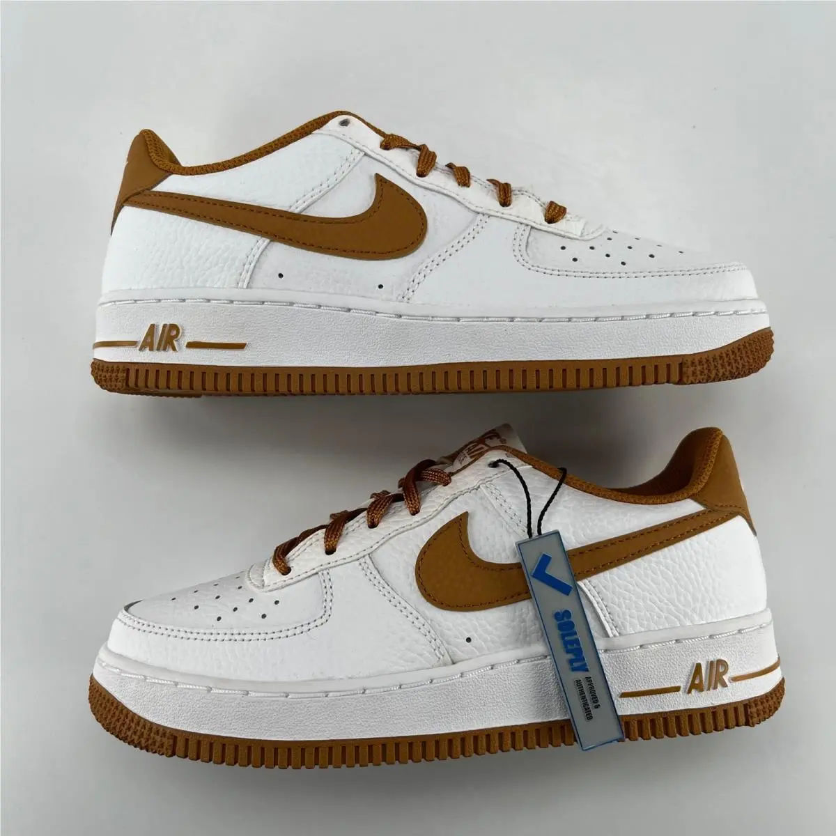 Nike shoes - Nike Air Force 1 GS - White 0