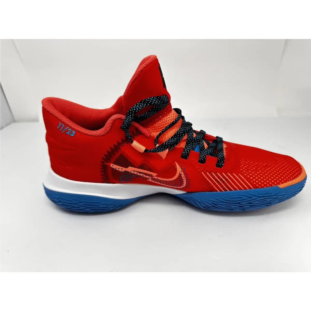 Nike shoes - Nike Kyrie Flytrap 5 - Kyrie Flytrap - CZ4100-600 - Red, Manufacturer: Habanero Red/Crimson Pulse/Alarming/Blue Hero (UPC: 195866156876) 3