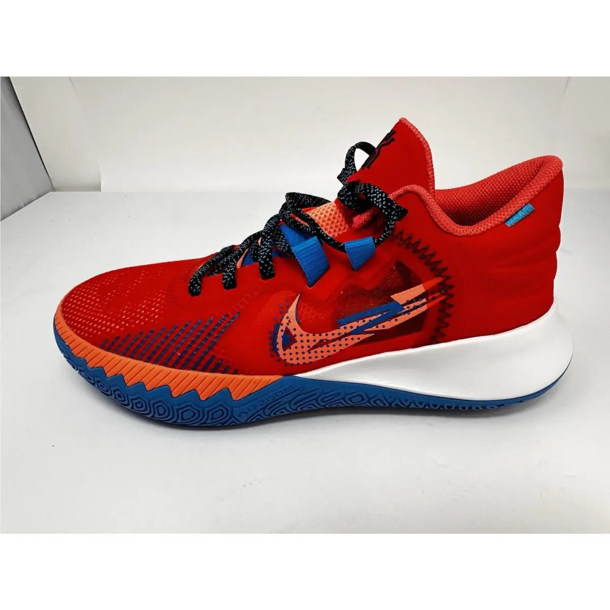Nike shoes - Nike Kyrie Flytrap 5 - Kyrie Flytrap - CZ4100-600 - Red, Manufacturer: Habanero Red/Crimson Pulse/Alarming/Blue Hero (UPC: 195866156876) 4