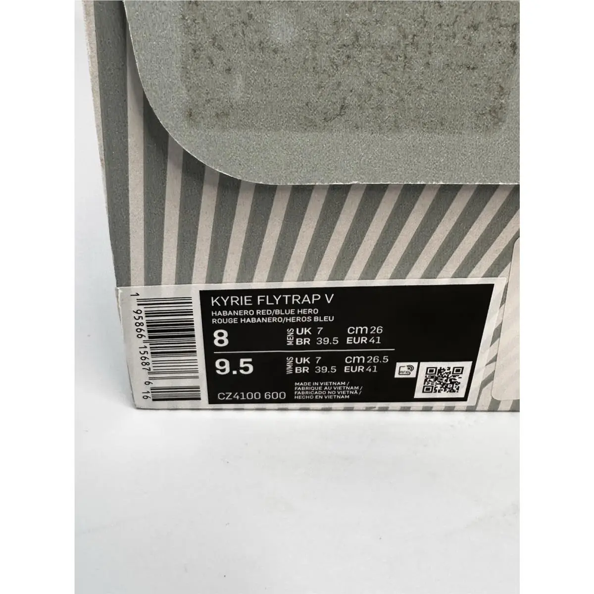 Nike shoes - Nike Kyrie Flytrap 5 - Kyrie Flytrap - CZ4100-600 - Red, Manufacturer: Habanero Red/Crimson Pulse/Alarming/Blue Hero (UPC: 195866156876) 0