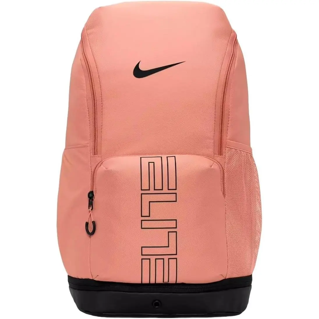 Nike Varsity Elite Backpack 32L Bubble Strap Safety Orange/black/wolf Grey OS