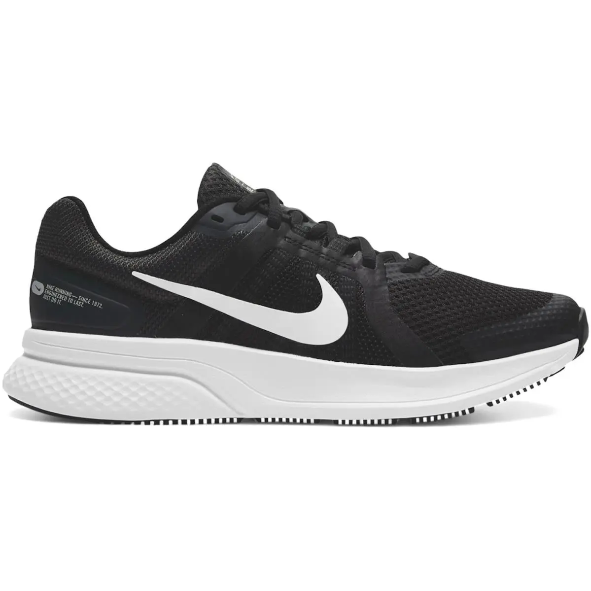 Size 7.5W Nike Run Swift 2 Black White Women`s