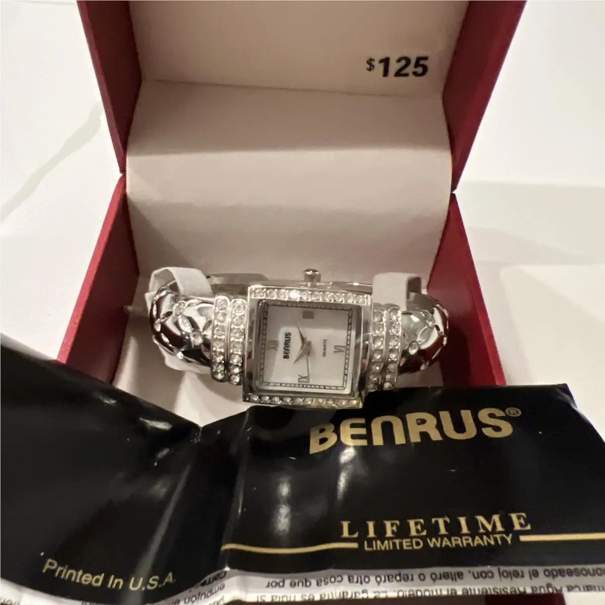 Vintage Benrus PIM320S Ladies Art Deco Manual Wind Bracelet Watch