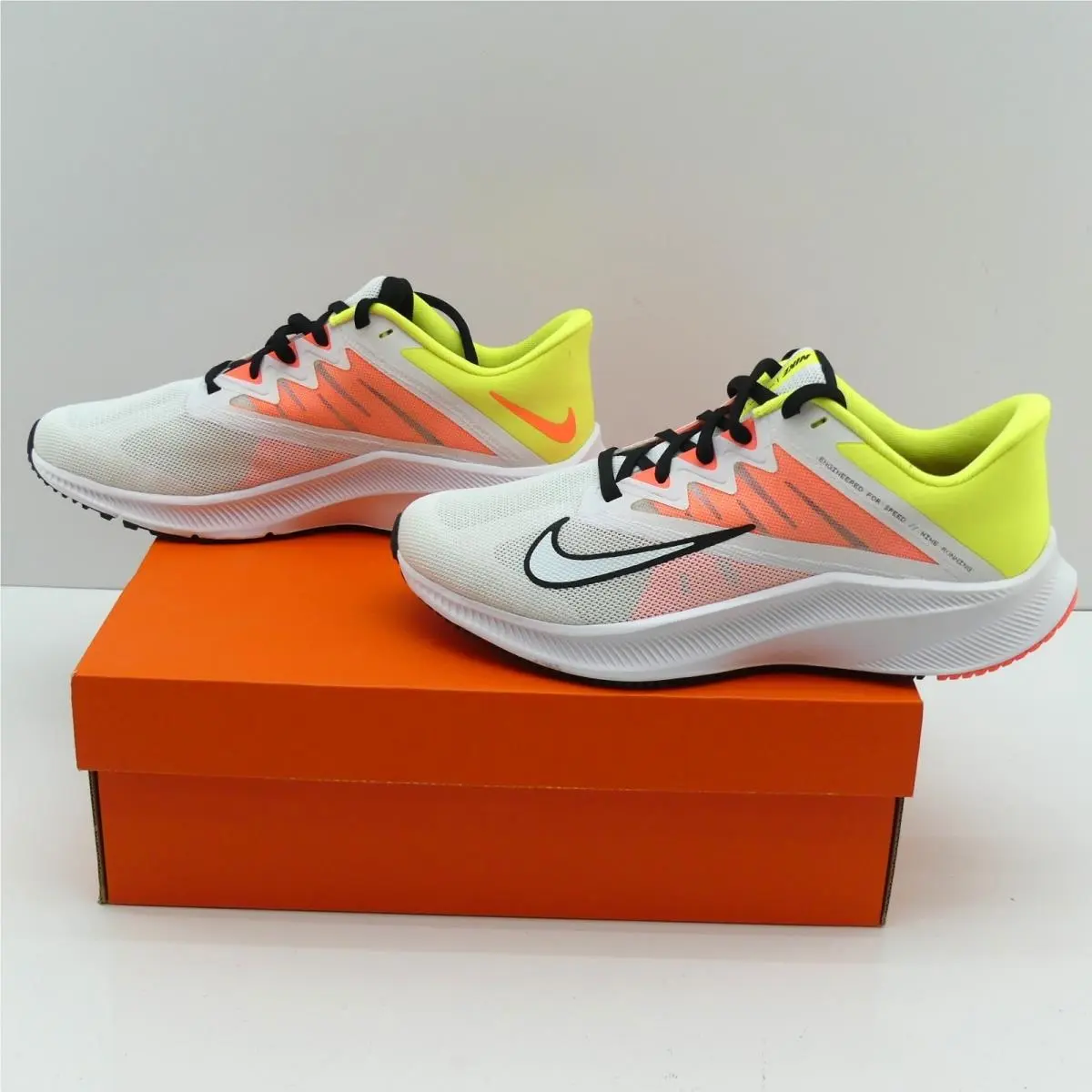 Nike shoes - Nike Quest 3 - Quest - CD0232-107 - White/LT. VLTGE YLW II 0
