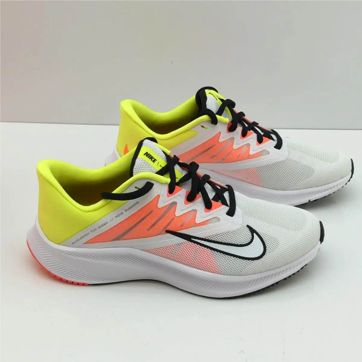 Nike shoes - Nike Quest 3 - Quest - CD0232-107 - White/LT. VLTGE YLW II 3