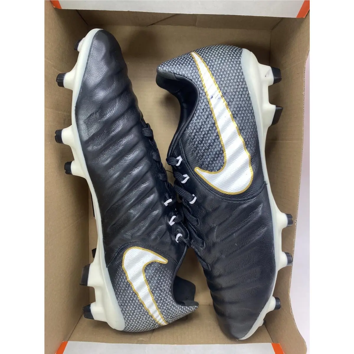 Nike shoes - Nike Tiempo Legacy - Tiempo Legacy - 897748 002 - Black-White (UPC: 885259400029) 5