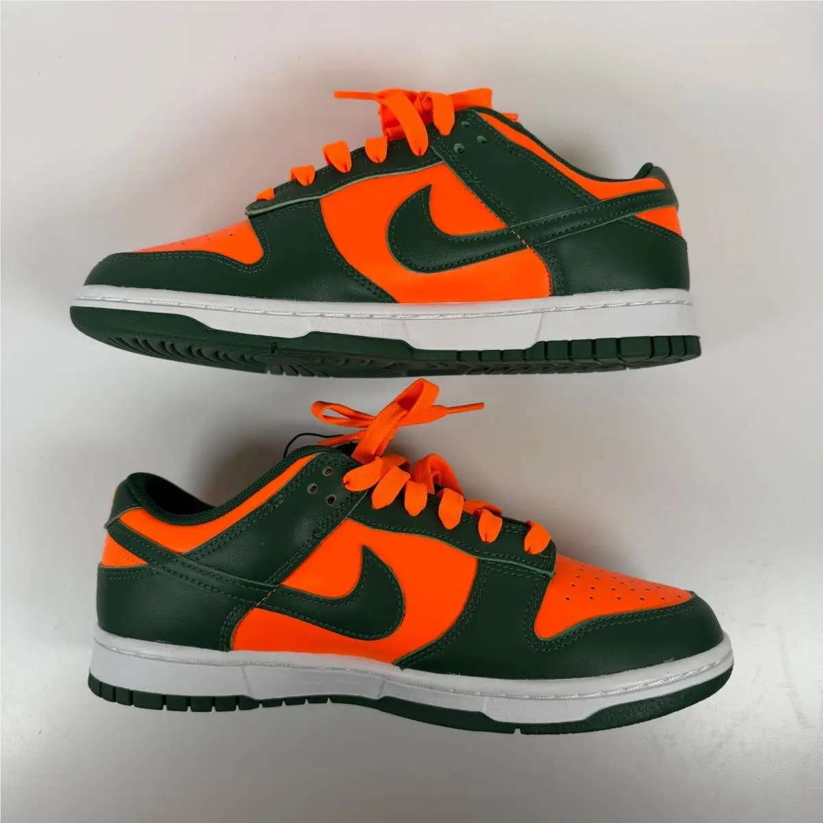Nike shoes - Nike Dunk Low Retro Miami Hurricanes - Green 1