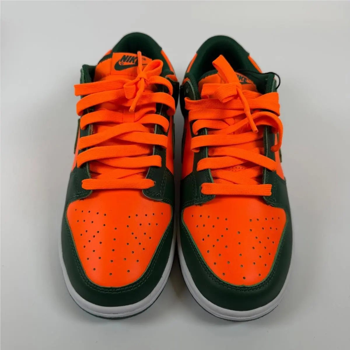 Nike shoes - Nike Dunk Low Retro Miami Hurricanes - Green 2