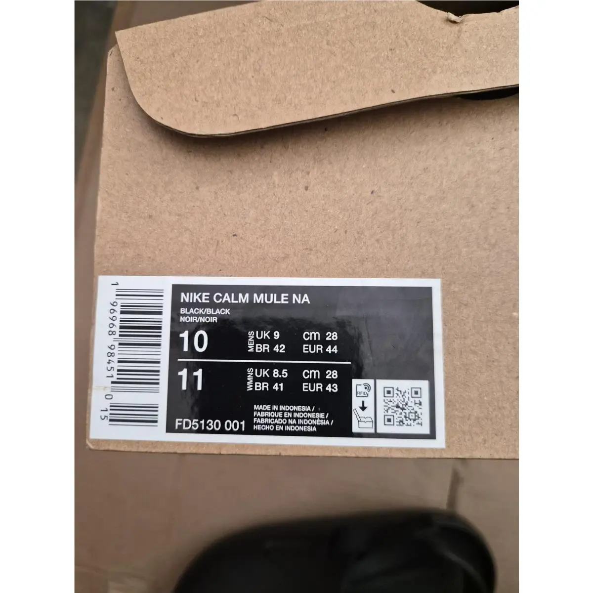 Nike shoes - Calm Mule NA - Calm Mule - Black 0