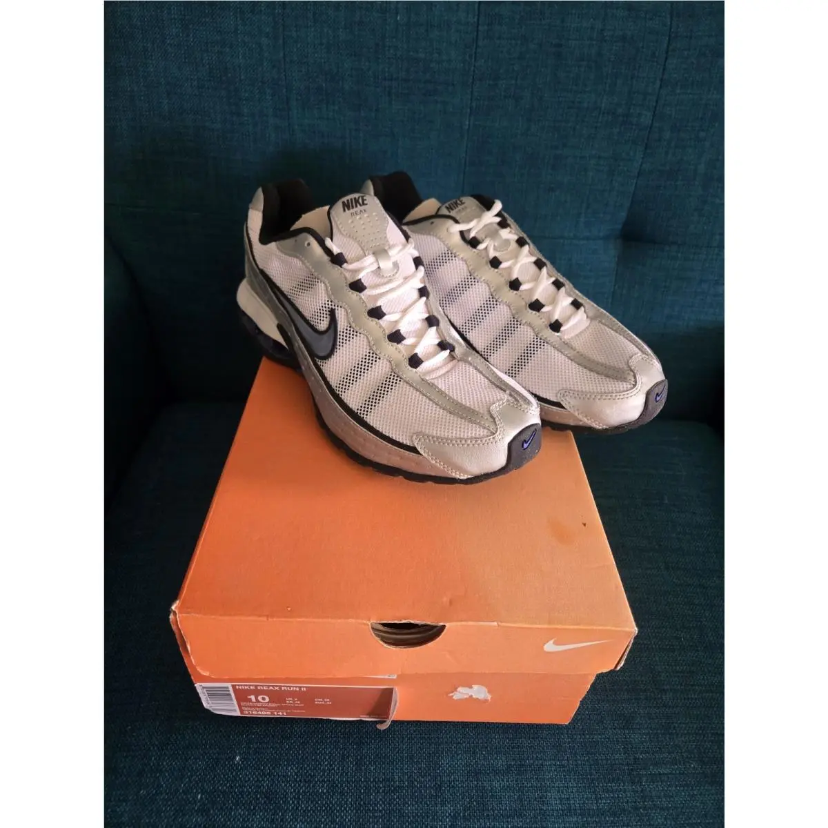 Nike shoes - Nike Reax Run II - Reax Run - 316485-141 - White (UPC: 823233918368) 0