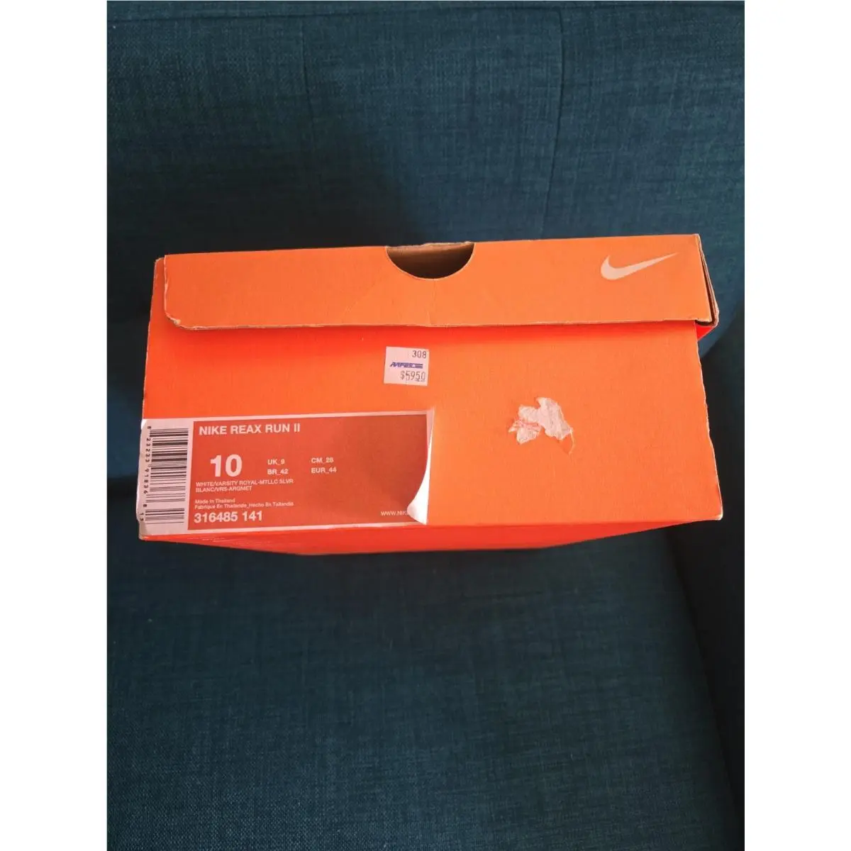 Nike shoes - Nike Reax Run II - Reax Run - 316485-141 - White (UPC: 823233918368) 6