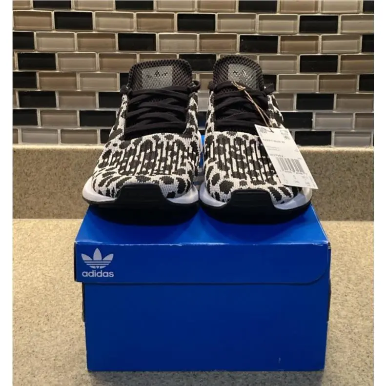 Nike shoes - adidas Swift Run - adidas Swift Run - Black White Cream 6
