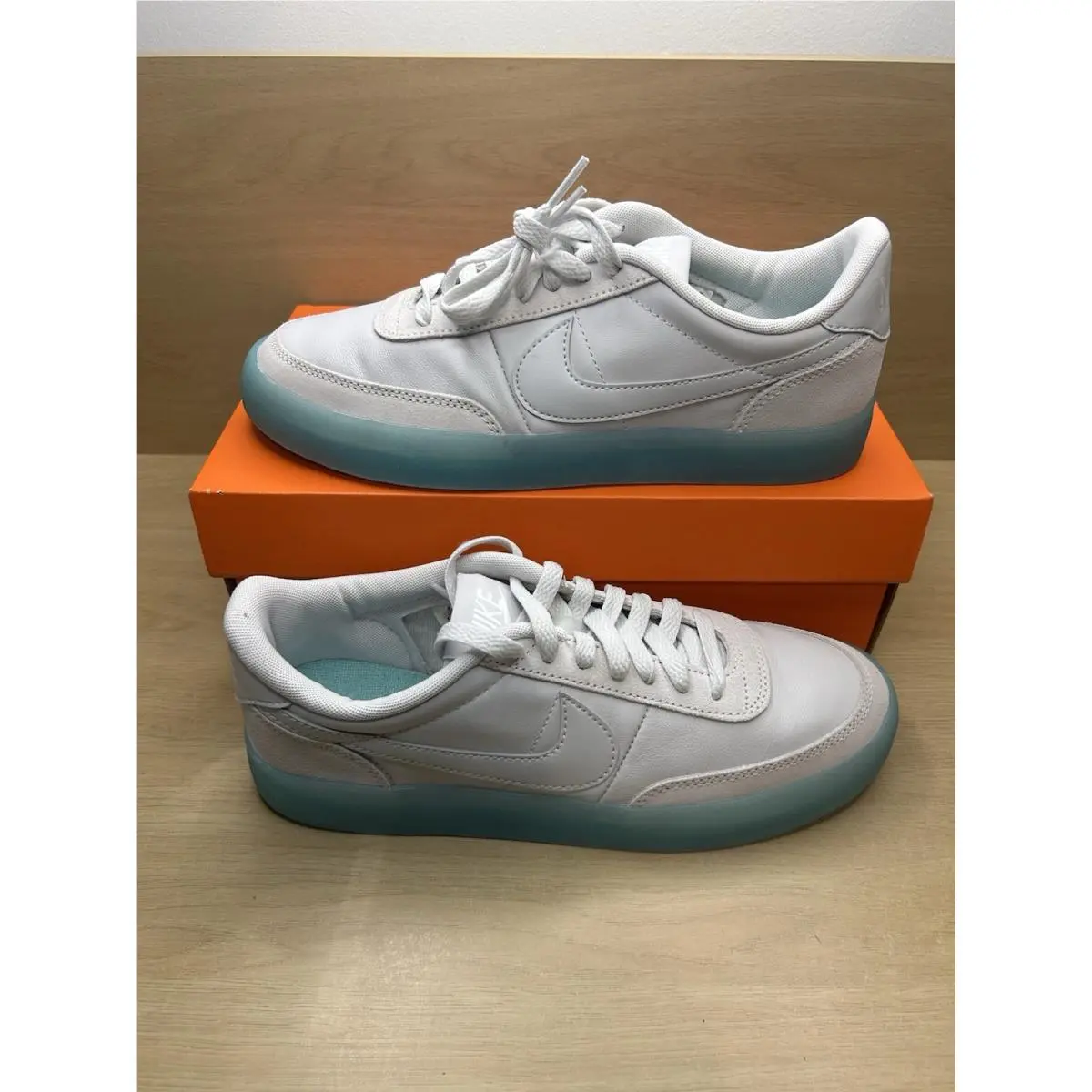 Nike Killshot 2 Women`s Shoes HV0944-025 Photon Dust/green Frost/white/photon