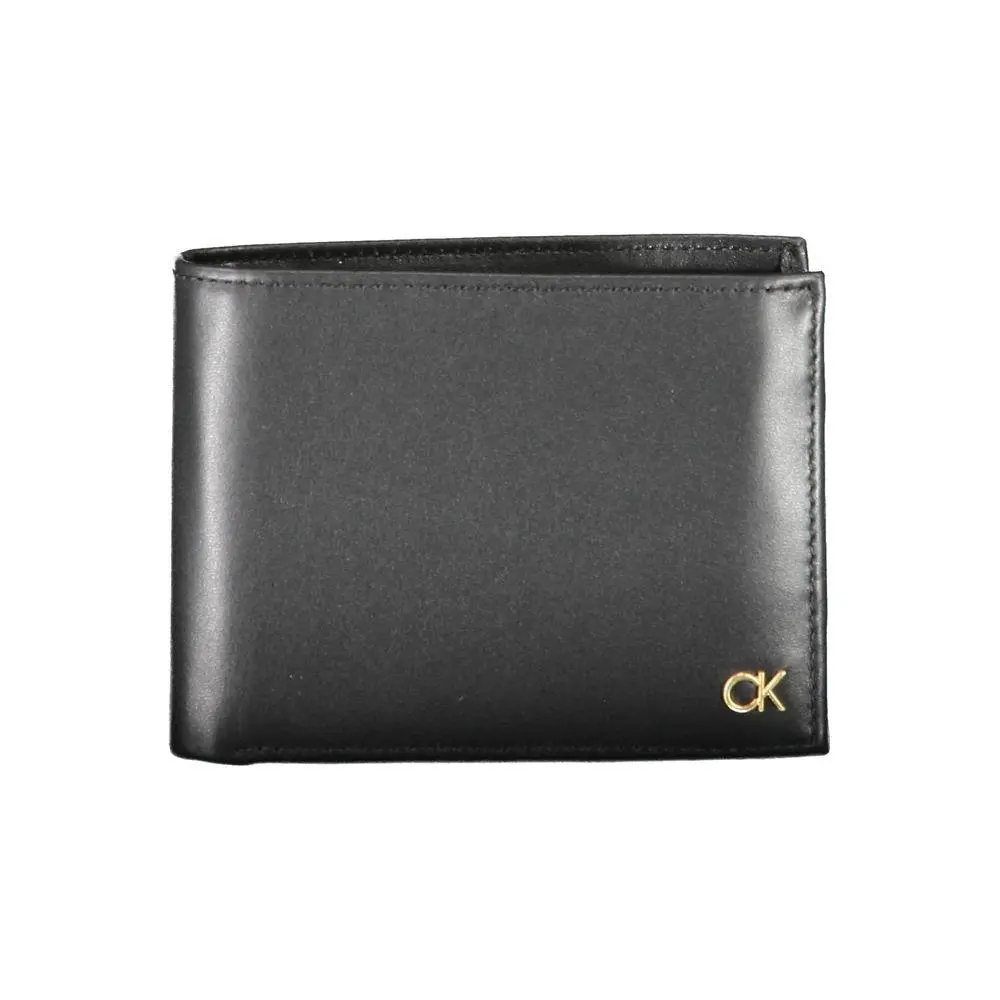 Calvin Klein Black Leather Men Wallet - CA-14270