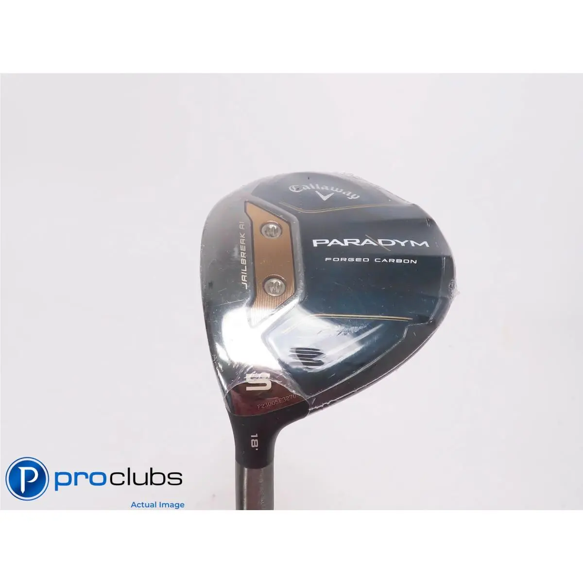 Left Handed Callaway Paradym 18 5 Wood - Ust Helium 5F3 Regular - 509797
