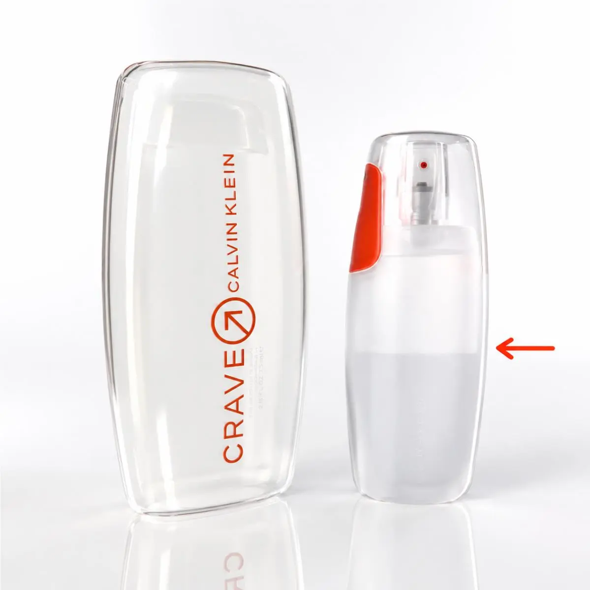 Calvin Klein Crave 2.5 oz / 75 ml Eau De Toilette Spray For Men Low Fill