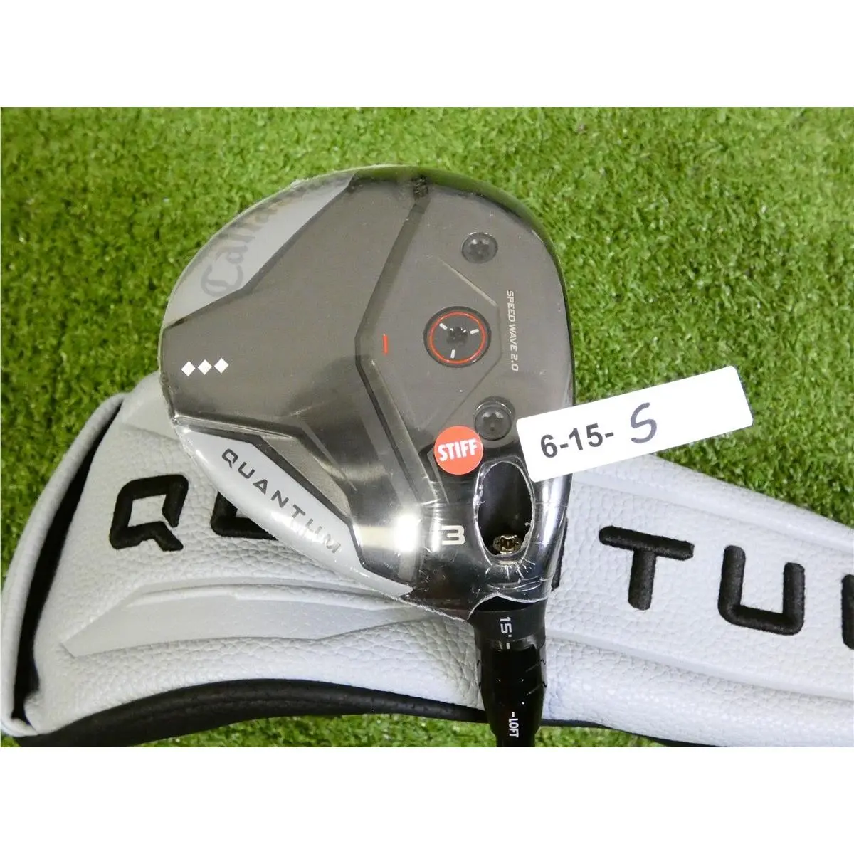 Callaway 2026 Quantum Triple Diamond 15 3 Wood Ventus Black/char 7 Stiff HC
