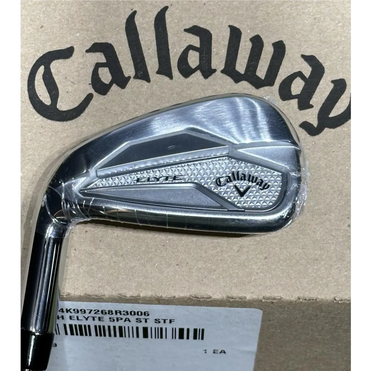 Callaway Elyte Iron Set 5-AW Left Hand Steel True Temper Vector 90g Stiff LH